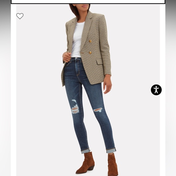 Rag and Bone destroyed high rise jeans. Size 29. - Picture 2 of 12